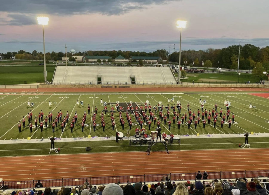 Spring+Lake+Marching+Band+Secures+First+at+Grandville+Invitational