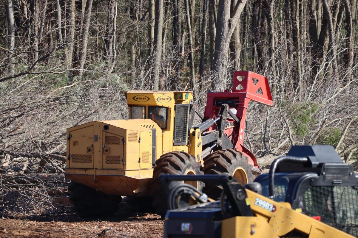 Tree Clearing Begins for New Fieldhouse 