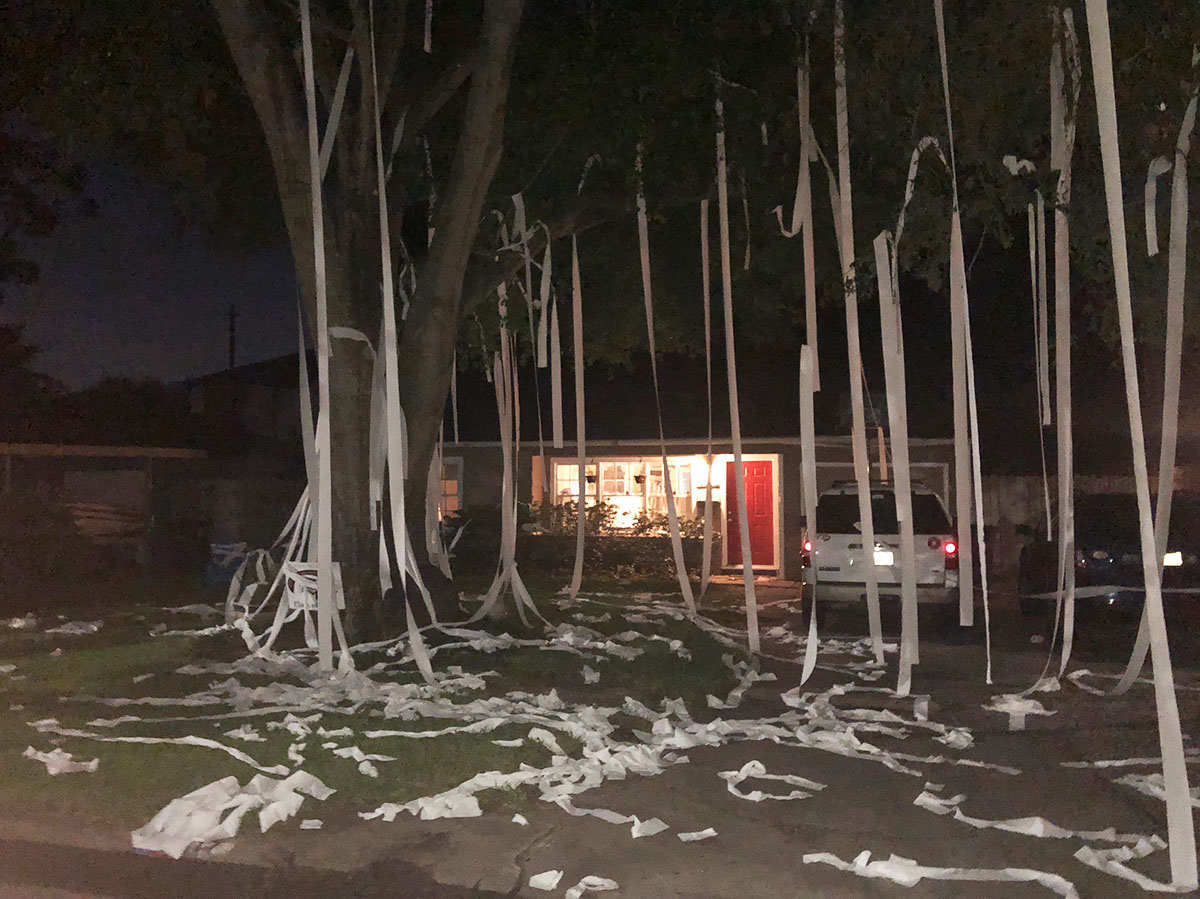 OPINION: Students must Draw the Line on TP-ing