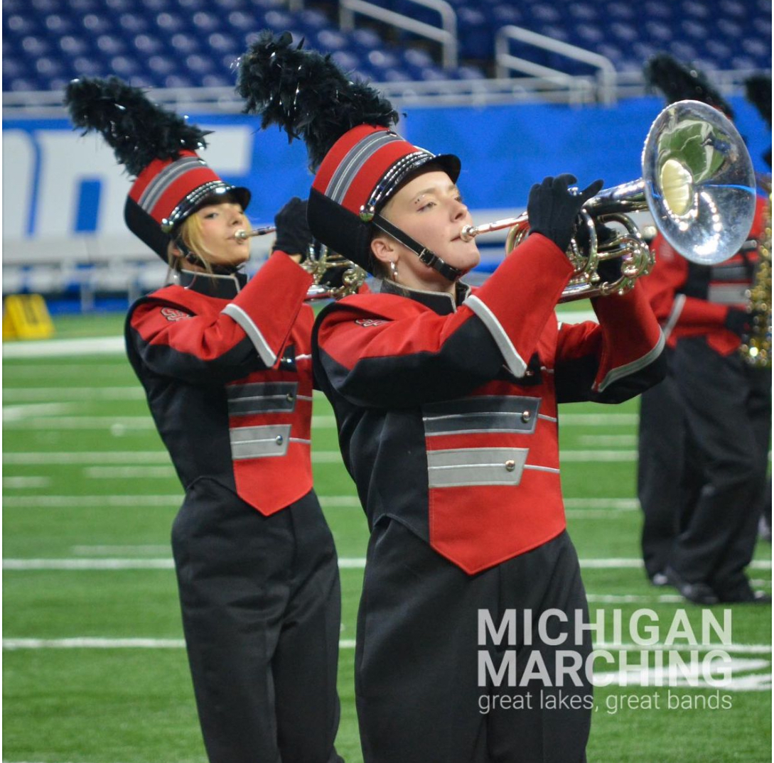 Spring Lake Marching Band Finishes Season on a High Note